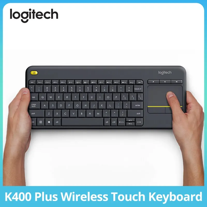 Logitech K400Plus Android Smart TV Laptop Touch Panel Wireless Touch Keyboard listed by on AliExpress
